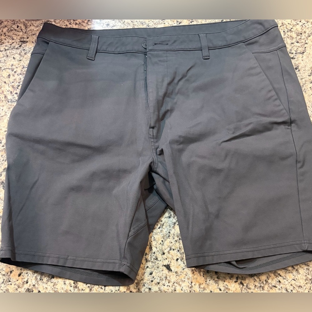 BYLT Basics Charcoal 8” Everyday Short